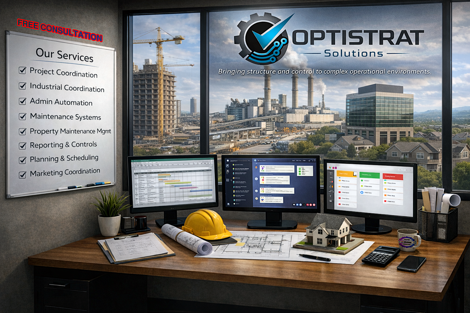 OptiStrat Solutions – Bringing structure and control to complex operational environments